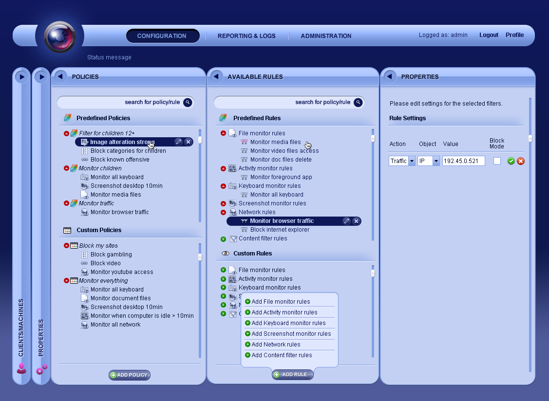 Livigent User Interface Design For Desktop By Zenetic Our Task Was To Improve The General Look Of App While Keeping Functionality Already Designed