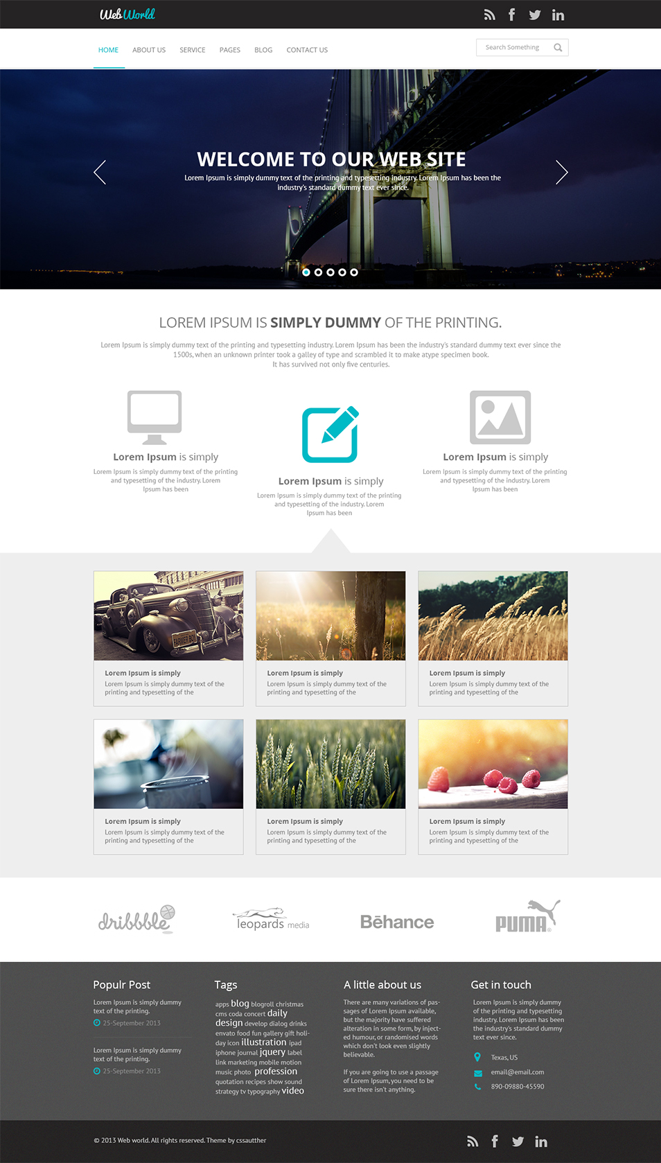 Free Website Templates Html Css Psd