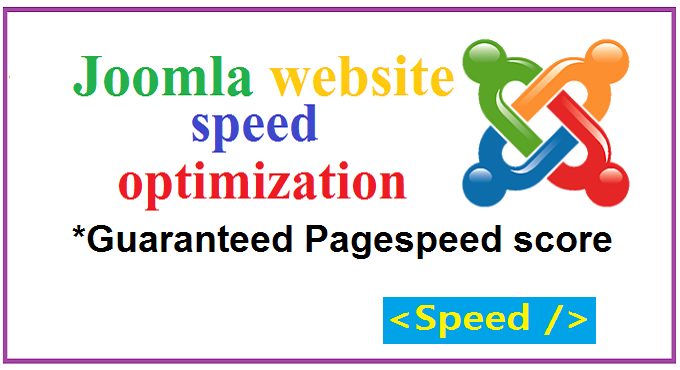 Joomla website speed optimization