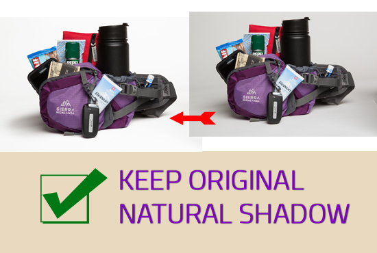 Natural Shadow for Product