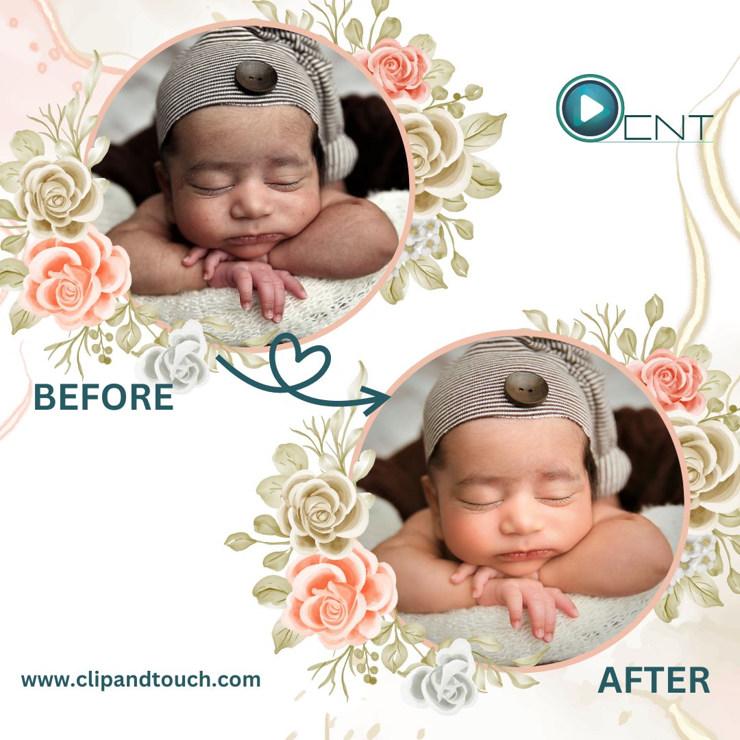 Baby image retouching